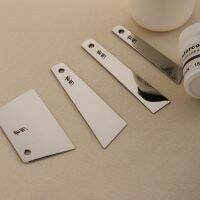 【YF】 Stainless Steel Mirror Polishing Scraper Wiping Glue Bed Surface Treatment Agent Handmade Leather Molding Sheet