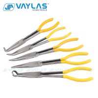 11 Inch Straight Tip 25 45 90 Degree Bent O Shape Multi-functional Needle Nose Plier Mechanics Hand Tools