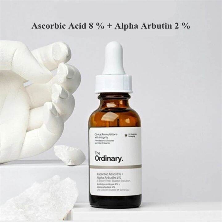 The Ordinary Ascorbic Acid 8 + Alpha Arbutin 2 Double Whitening Serum