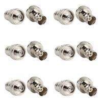 12Pcs SMA Female to BNC Female Convert Adapter for Two Way Radio UV-5R -880