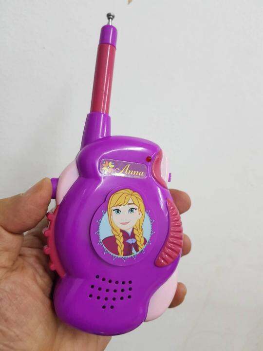 วิทยุสื่อสาร-สำหรับเด็กเล่น-walkie-talkie-frozen-ใช้งานได้เสมือนจริง-ระยะการใช้งานราวๆ-50-เมตร-no-fz-2630-ลิขสิทธิ์แท้ถูกต้อง-มี-มอก