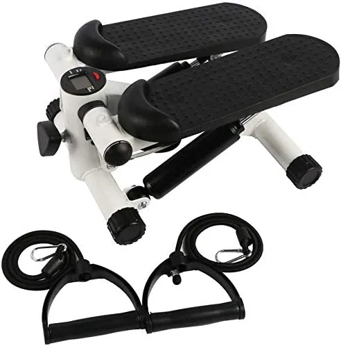 Mini Stepper, Stair Steppers with Adjustable Resistance Bands Portable ...