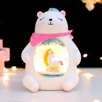 Creative Idyllic Unicorn Star Light Cute Moon Unicorn Small Night Lamp Gift For Girlfriend Girlfriends Holiday Gift