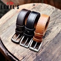 LEVELS เข็มขัดผู้ชายงานไทย Mens belts เข็มขัดใส่ทำงาน เข็มขัดหัวเหล็ก เข็มขัดหนังเรียวทั้งเส้น เข็มขัดใส่เที่ยว เข็มขัดเกรดA งานไทย