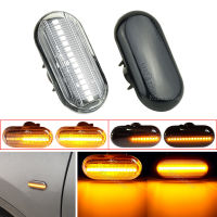 Led แบบไดนามิกด้านข้างไฟเลี้ยวสำหรับ Renault Clio 1 2 KANGOO MEGANE ESPACE TWINGO MASTER สำหรับ Nissan Opel Smart FORTWO