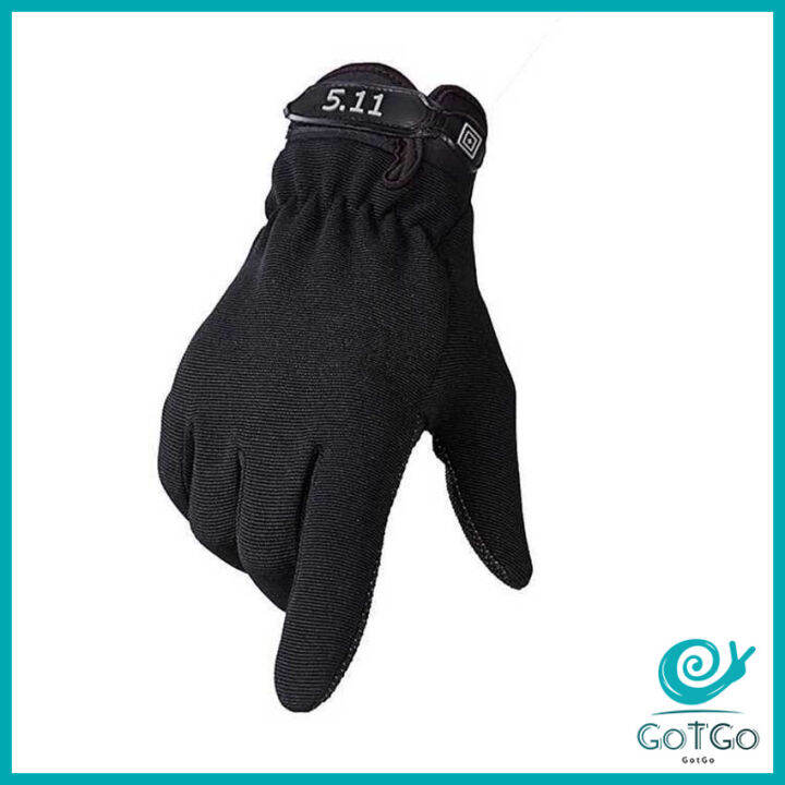 gotgo-ถุงมือมอเตอร์ไซค์-รุ่น-5-11-ไบค์เกอร์-non-slip-gloves-มีสินค้าพร้อมส่ง