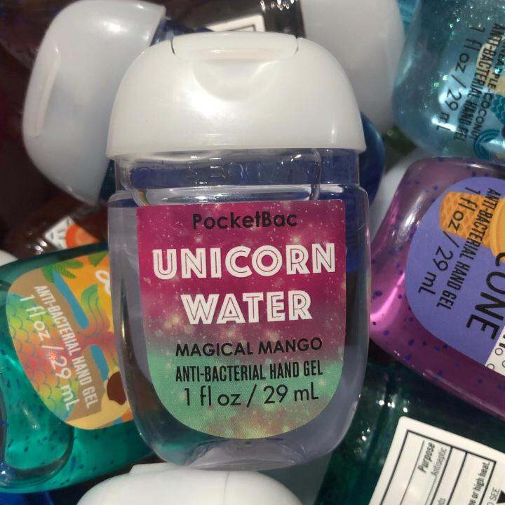 1 Piece Authentic Bath & Body Works UNICORNS & RAINBOWS PocketBac