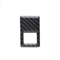 、‘】【’ Carbon Fiber Car Interior Emergency Light Frame Decoration For Vw Golf 7 Gti R Mk7 Gte Gtd 2013-2017 Car Stickers