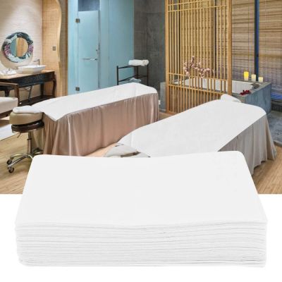 10/20/50 PCS Disposable Non-Woven Bed Sheet Waterproof Bed Cover for Beauty Salon SPA Tattoo Massage Table Hotels180 x 80 CM