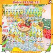 Set 1 vĩ gồm 5 gói tăm lạnh hình cô gái Hàn cc stick vị trái cây sắc màu