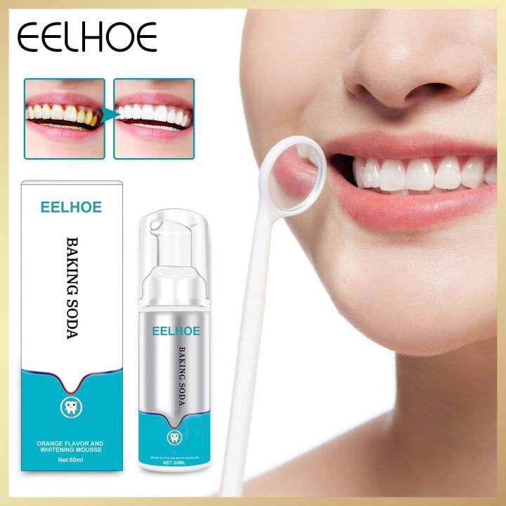 Eelhoe Baking Soda Teeth Cleansing Whitening Toothpaste Foam Mousse