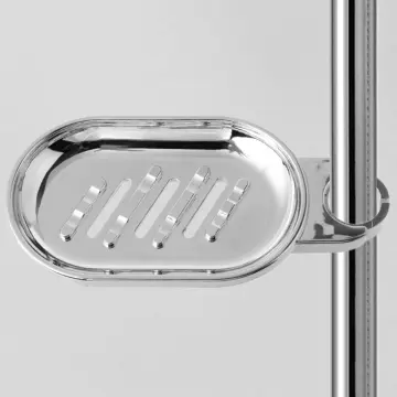 Shower Rail Clip-on Bathroom Soap Holder