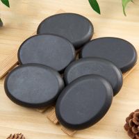 hot【DT】 1PC Hot Stone Massage Rocks Basalt Stress Back Pain Tools