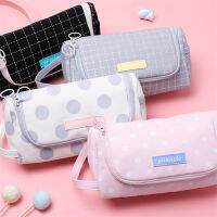 Pencil Case Material Escolar High Capacity Kawaii Japanese Stationery Canvas Cute Pencilcase Girl Piornik Estuche Lapices Estojo