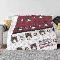 Ready Stock Suna Rintarou - Pattern - Inarizaki - Haikyuu Aesthetic Double Blanket Sofa Cover Plush Quilt