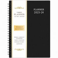 Agenda Planner 2023-2024 Planner with Weekly and Monthly Daily Journal Calendar Notepad Office Stationery JUL 2023 - JUN 2024