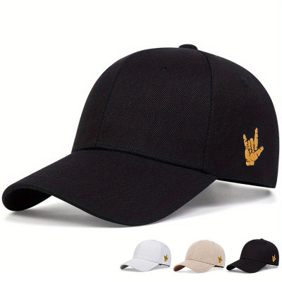 Mens and Womens Finger Embroidery Baseball Cap Street Rapper Hip Hop Caps Summer Sun Protection Truck Driver Hat Snapback Hats Wild Hat