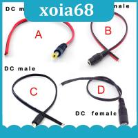 xoia68 Shop 5pcs 12V AC DC Male Female Jack Power Cable Cords Connectors Adapter Plug Wire for LED Strip Light Lamp CCTV Camera