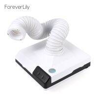 Foreverlily เครื่องดูดฝุ่นไฟฟ้า 60W สีขาว สําหรับเก็บฝุ่นเล็บ