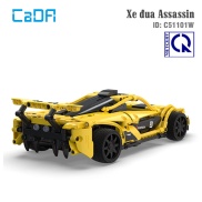 Ô tô điều khiển từ xa- Đồ chơi lắp ghe p xe đua Assassin-Lego lắp ráp