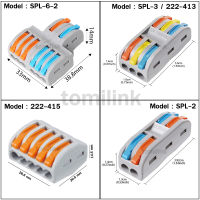 ขั้วต่อสายไฟ เทอมินอลต่อสายไฟ ขั้วต่อสายคอนโทรล 0.08 -2.5 sq.mm - Wire Terminal Block Connector 0.08 -2.5 sq.mm