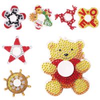 Diamond Painting DIY Double-Sided Colorful Mandala Fingertip Spinning Gyro Decompression Toy Kits Hand Spinner Stress Relief Toy