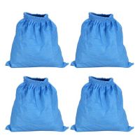 Textile Filter Bags For Karcher MV1 WD1 WD2 WD3 Vacuum Cleaner Filter Bag Vacuum Cleaner Parts MV1 Filter Cover 4Pcs