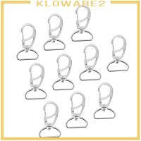 [KLOWARE2] 10pcsLot Swivel Trigger Clip Snap Hook Lobster Clasp Keychain Bag D Ring