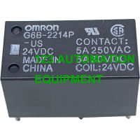 5ชิ้นแท้ใหม่ OMRON G6B-2214P-US Minitype รีเลย์ไฟฟ้า