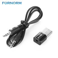 FORNORM บลูทูธ3.0เพลงเสียงแจ็ค3.5มม.สเตอริโอ2.4 GHz อะแดปเตอร์ Dongle A2DP 5V USB ไร้สายสำหรับ IOS รถ AUX