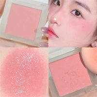 12 Colors Mini Portable Face Blusher Long lasting Matte Makeup Silky Smooth Facial Rouge Powder Natural Peach Pink Cheek Tint