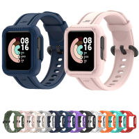 สายนาฬิกาซิลิโคนสำหรับ Redmi Watch 2 Lite สายรัดข้อมือ Horloge2สำหรับ Xiaomi MI Watch Lite WatchBand WristBand Case / - ขายดี Aboasv