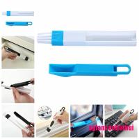 [72AG]2 In 1 Polished Window Track Cleaning Brush Keyboard Nook Cranny Dust Shovel