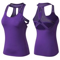 Women Tee Tank Tops Sports Summer Women Compression Shirt Fitness Women Singlet Top Sleeveless Vest Round Neck Tank Top For Girl