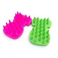 Silicone Pet Dog Brush Cat Comb for Grooming Cleaning Massage Bathing Soft Needle Comb Brushes Quick Clean Tool Brushes  Combs