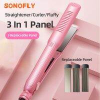 【CC】 SONOFLY Hair Curler With 3replaceable Panels Corn Perm Splint 5 Temperature Fluffy Tools LM-31