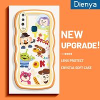 เคส Dienya สำหรับ VIVO Y12 Y3 Y12i Y17 Y15เคส2020ลายการ์ตูนน่ารัก Nasa Buzz Lightyear Colour ใหม่ Macaron โบกขอบกันกระแทกแบบใสนุ่มเคสมือถือกล้องที่สร้างสรรค์ซิลิกาเจลฝาครอบป้องกัน