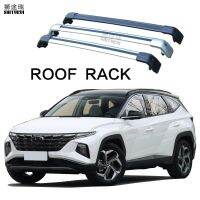 SHITURUI 2Pcs Roof Bars for Hyundai Tucson L SUV 2021 2020 Aluminum Alloy Side Bars Cross Rails Roof Rack Luggage