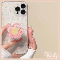 เคสลายดอกไม้ศิลปะใสสำหรับ Redmi 9T 10 9 9A 10C 9C Redmi Note 11 11S 11Pro Note 9 8 10S 9Pro 9S Poco M3 X3ซิลิโคน Tpu นิ่มลายดอกไม้สดพร้อมขายึดดาวสีสันสดใสเคสแบบนิ่ม