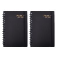 Schedule Book Plan Book Rollovers Notebook Black Easy to Use