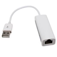 【Support-Cod】 อะแดปเตอร์เครือข่าย USB 2.0เป็น RJ45 LAN Ethernet สำหรับ Mac MacBook Air PC