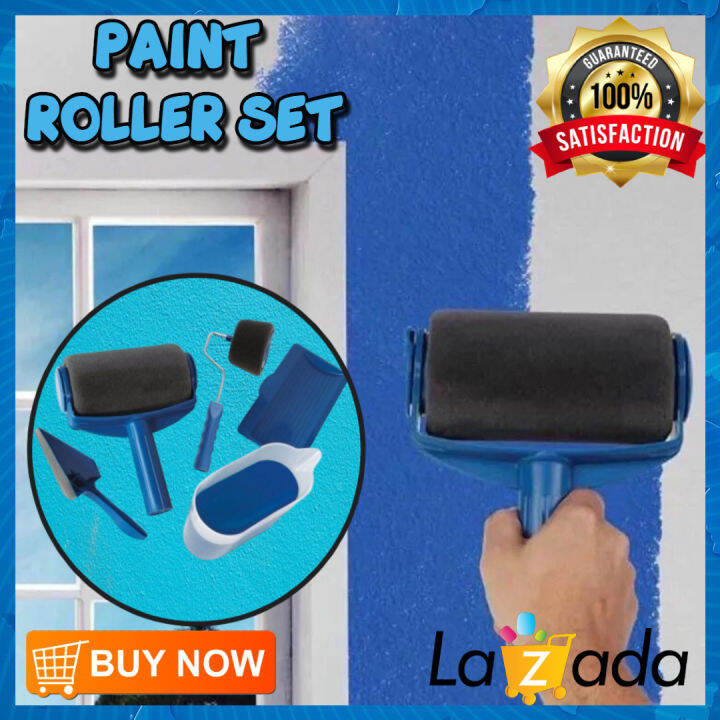 ZERO DRIP PAINT ROLLER SET Paint Roller Brush Roller DIY Wall Painting