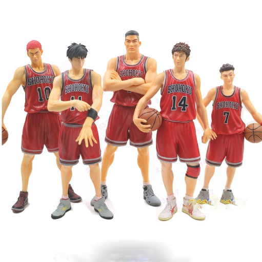 Slamdunk SLAM DUNK Sakuragi Rukawa Akagi Miyagi Mitsui Collectible ...