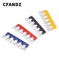 1PCS TB Terminal 15A/25A/45A 2/3/4/5/6/8/10/12 Position Pre Insulated Fork Terminal Connection Strip Terminal Block Connector