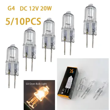 10pcs G4 Halogen Bulb 12V 5W 10W 20W 35W 50W G4 Halogen Bulbs