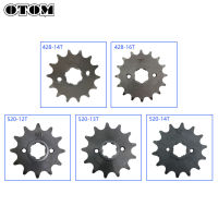 OTOM 12ครั้ง13ครั้ง14ครั้ง16ครั้งเฟืองขนาดเล็กพอดี428 520โซ่ส่งโซ่ล้อฟันสำหรับฮอนด้า CRF SL XR 230ชิ้นส่วนรถจักรยานยนต์