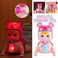 New Crawling Baby Toy With Music Lights And Dynamic Baby Crawling Music Doll J3D7