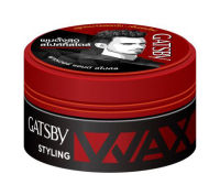 GATSBY STYLING WAX แกสบี้ สไตล์ลิ่ง แว็กซ์ พาวเวอร์ แอนด์ สไปค์ส (POWER &amp; SPIKES) สีแดง แว็กซ์ผมตั้งสุด สไปค์กี้สไตล์ ผมอยู่ทรงนานตลอดวัน กลิ่นหอมใหม่ 75 กรัม