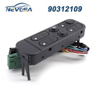 NEVOSA 90312109สำหรับ Opel Vectra 1988 1989 1990 1991 1992-1995 1240600สวิตช์ปุ่มตัวยกสวิตช์ควบคุมหน้าต่างรถยนต์ไฟฟ้าไฟฟ้า