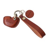 ☬✳ For vespa Motorcycle Key Set VESPa Key Pack GTS300/150 Keychain GTV Spring Sprint 150 Cowhide Handmade Motorcycle Accessories